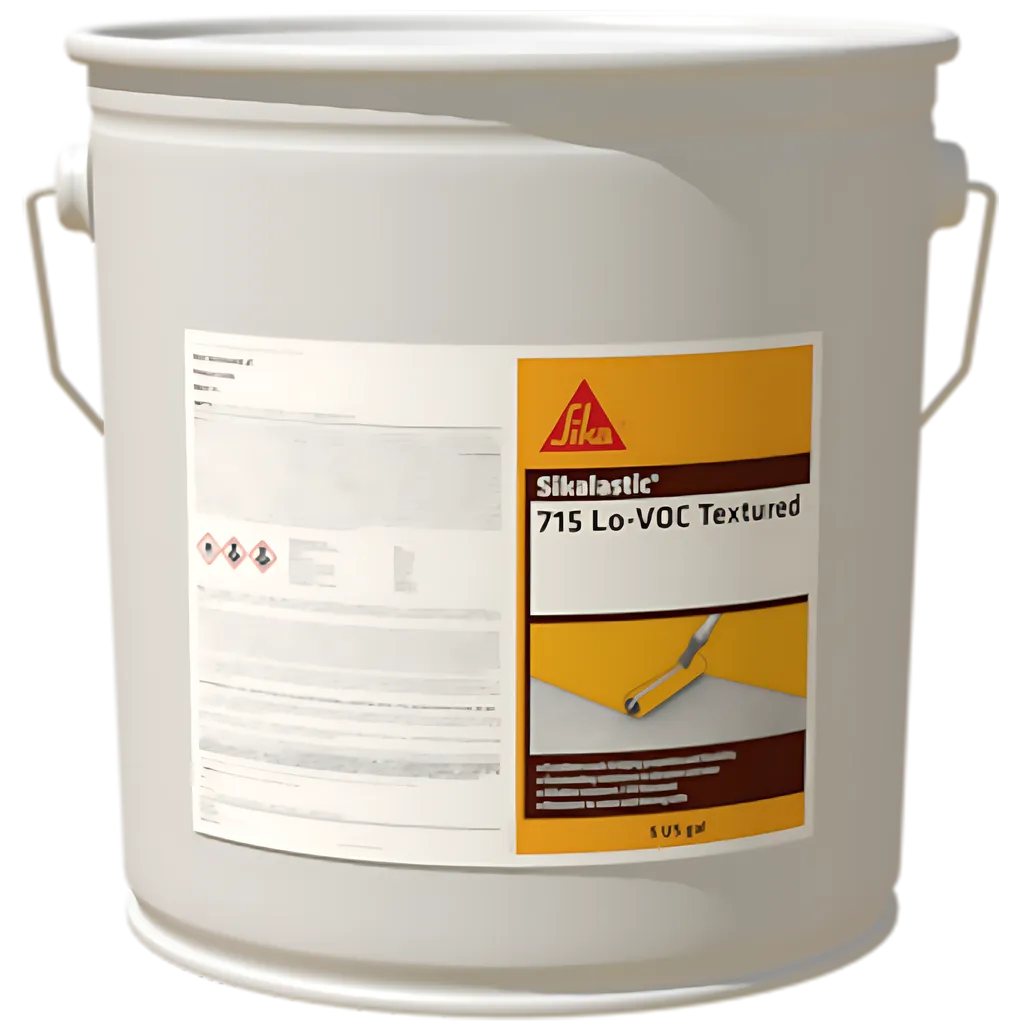 Sikalastic 715 Lovoc Textured Top Coat - Scaqmd Compliant - Custom Color