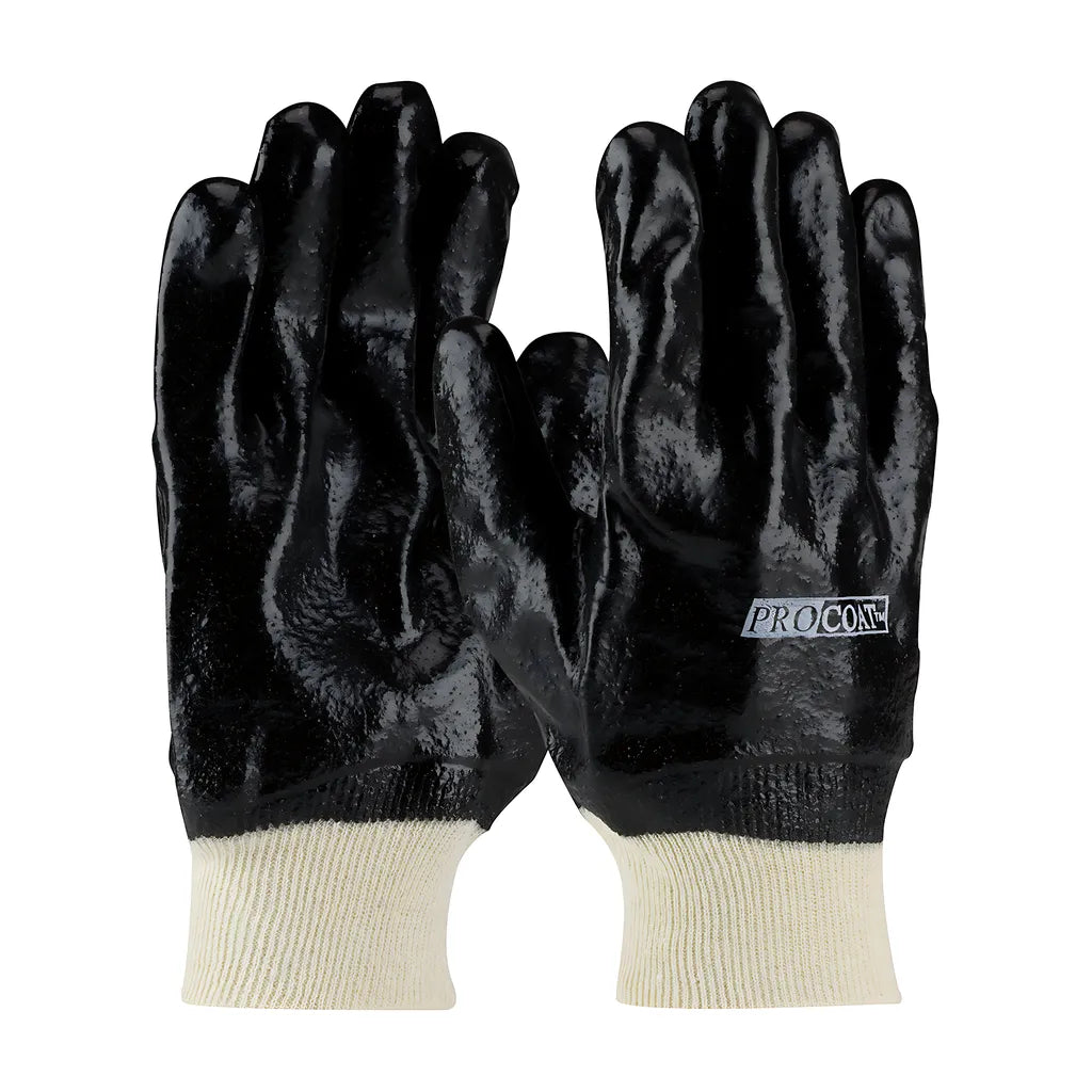 Pip 58-8015R Premium Pvc Dipped Glove With Interlock Liner And Semi-Rough Finish - Knit Wrist 58-8015R-20583