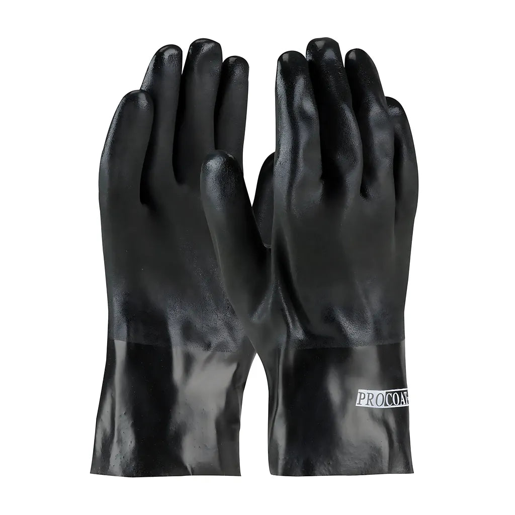 Pip 58-8120Dd Premium Pvc Dipped Glove With Interlock Liner And Rough Sandy Finish - 10" Length 58-8120DD-20596