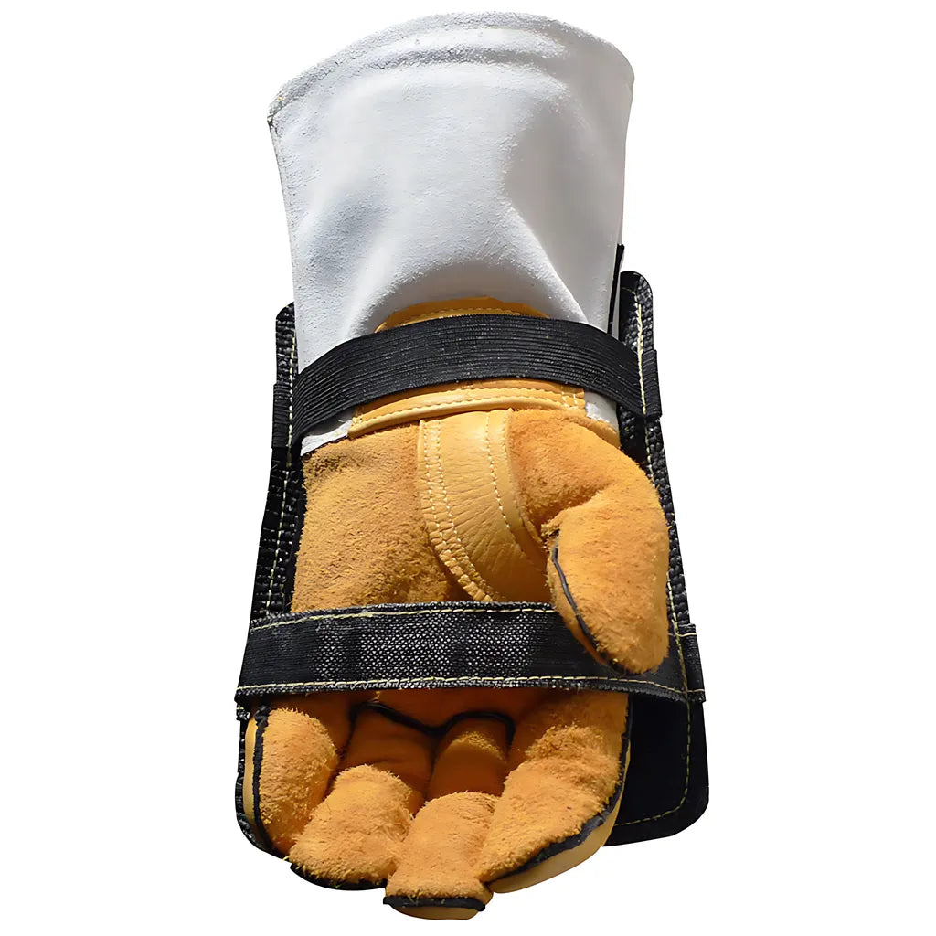 Caiman 60723 Aluminized Welding Glove Protector With Dupont Kevlar Stitching - Triple Layered Fiberglass 60723-20680