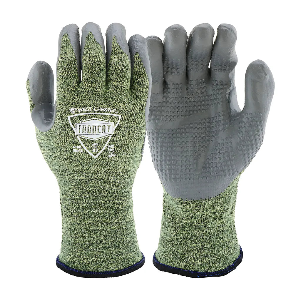 West Chester 6100/2Xl Flame Resistant Seamless Knit Tig Welder'S Glove With Silicone Coating 61002XL-20685