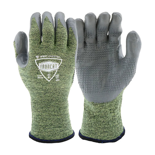 West Chester 6100/M Flame Resistant Seamless Knit Tig Welder'S Glove With Silicone Coating 6100M-20683