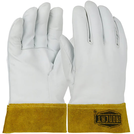 West Chester 6140/2Xl Premium Top Grain Kidskin Leather Tig Welder'S Glove With Dupont Kevlar Stitching - Split Leather Cuff 61402XL-20703