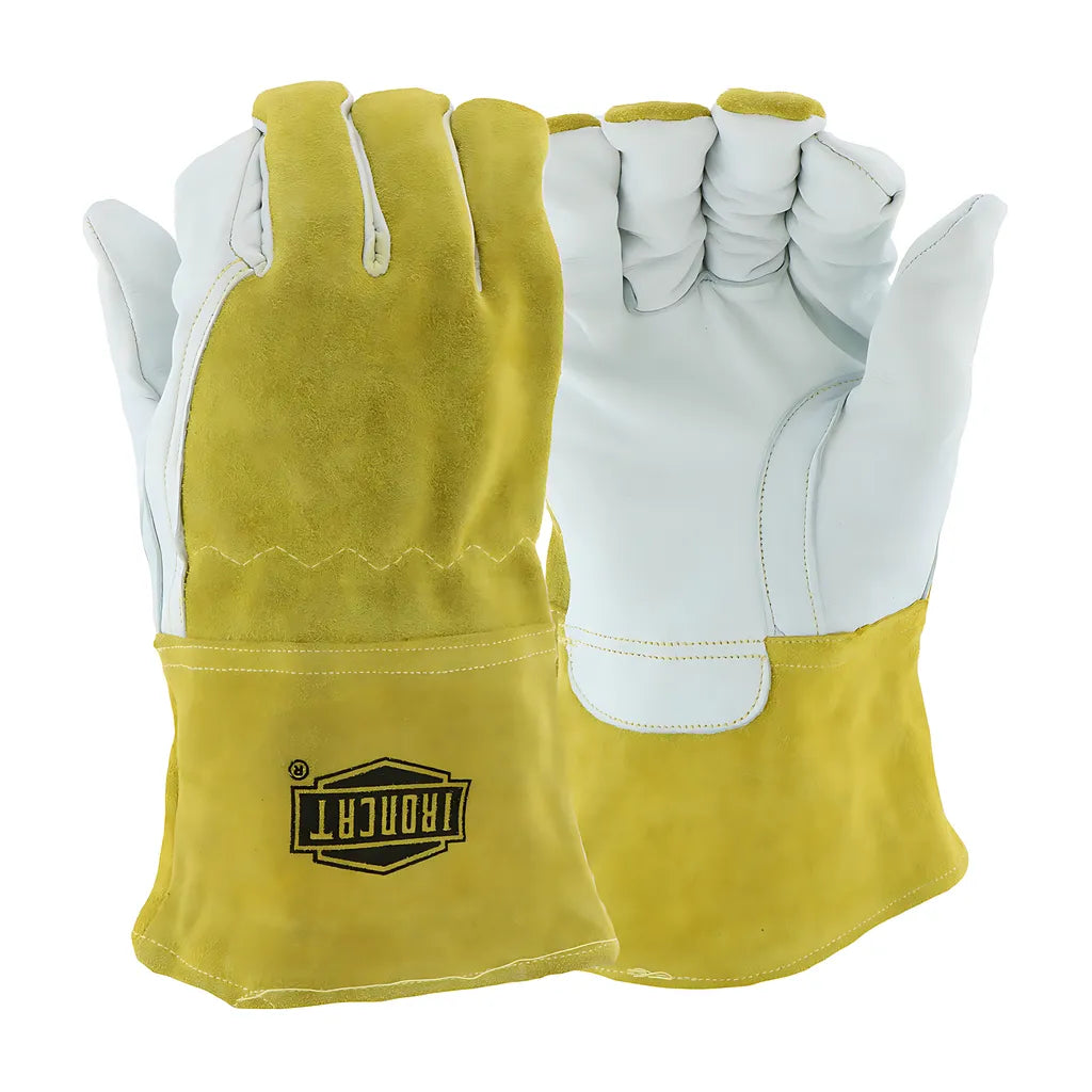 West Chester 6143/L Premium Top Grain Goatskin Leather Mig Welder'S Glove With Split Cowhide Back 6143L-20716