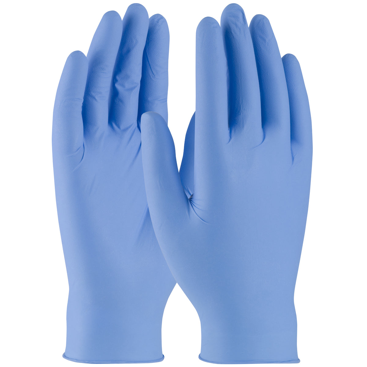Ambi-dex 63-230PF/M Disposable Nitrile Glove, Powder Free with Textured Grip - 3 mil