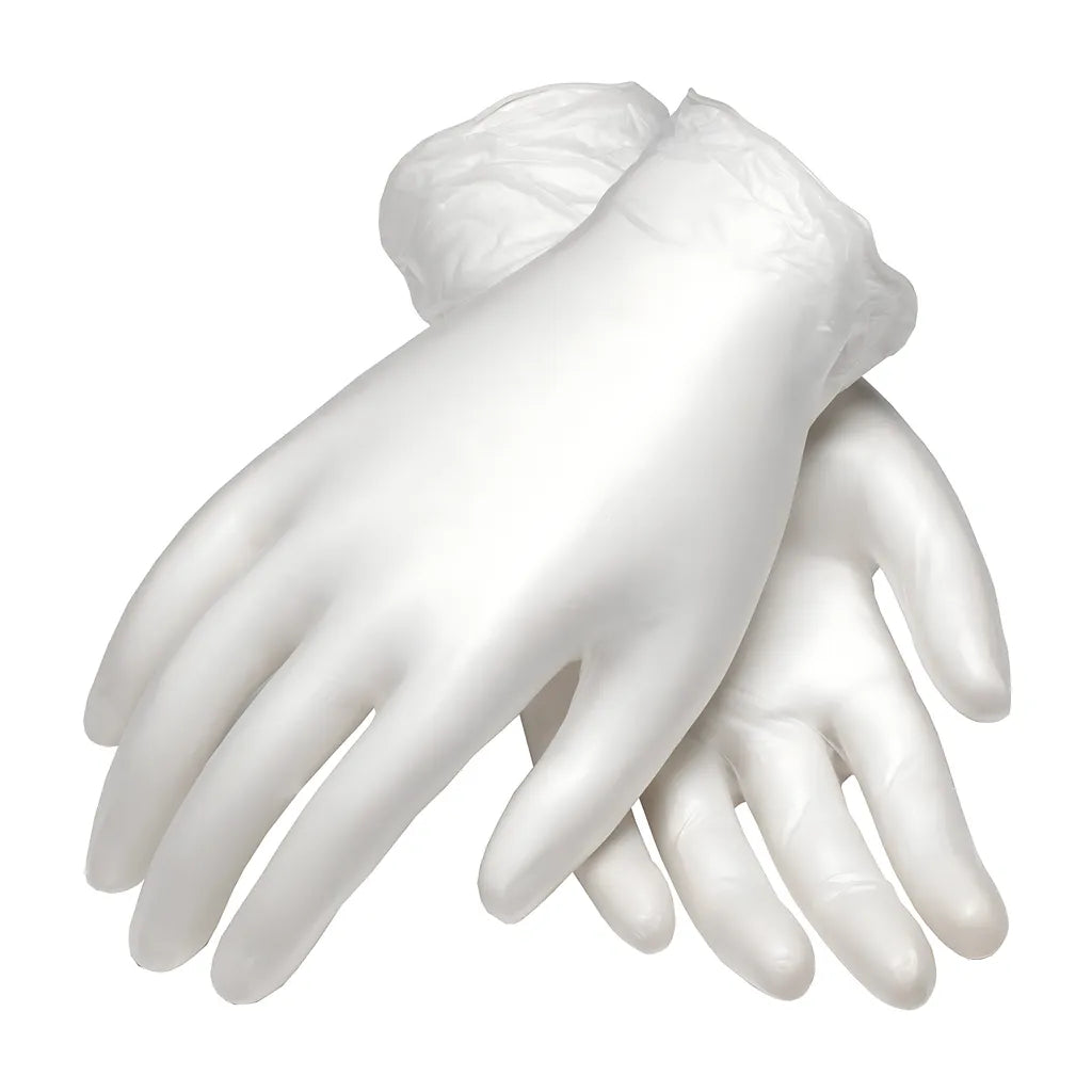 Ambi-Dex 64-V2000/S Industrial Grade Disposable Vinyl Glove, Powdered - 4 Mil 64-V2000S-20843