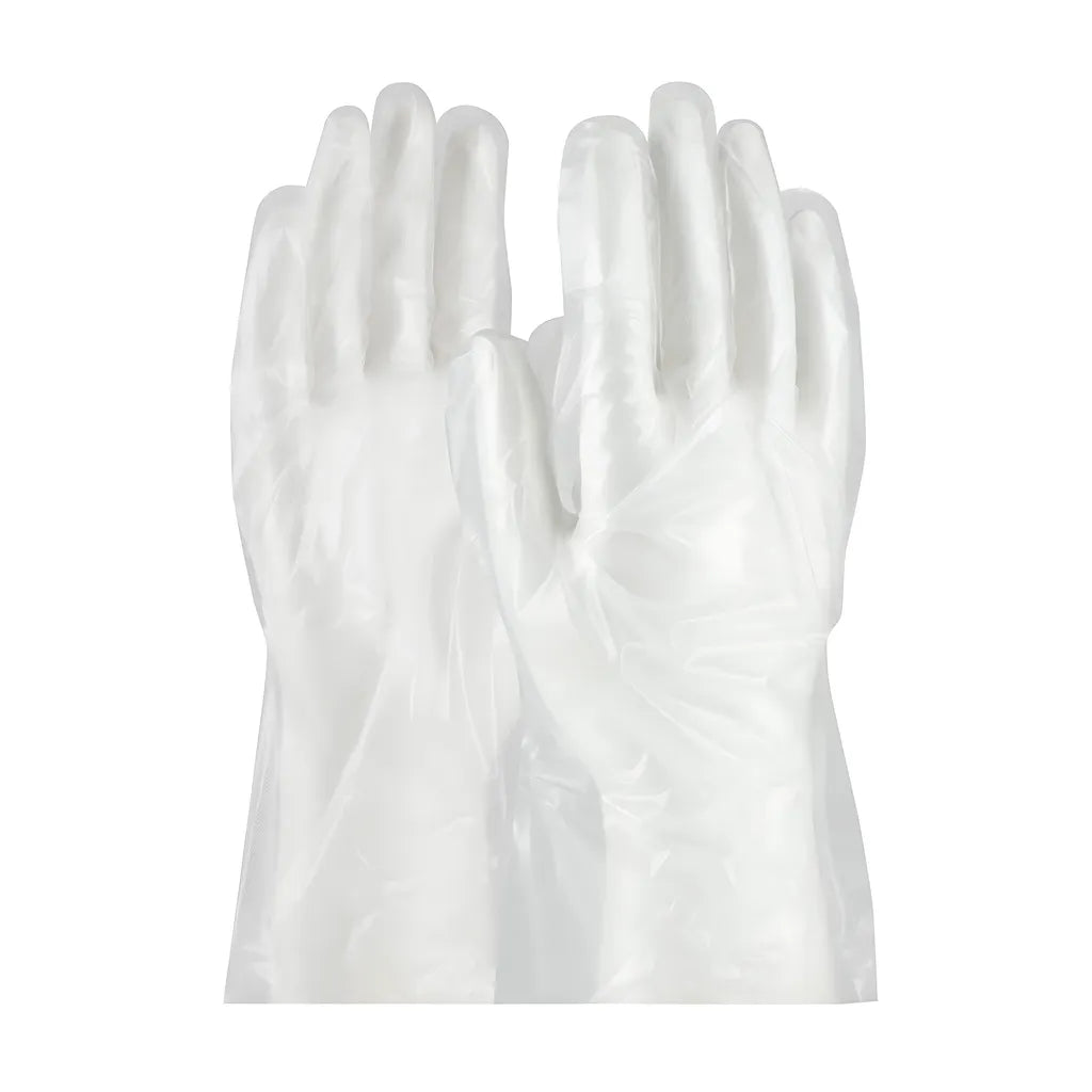 Ambi-Dex 65-553/M Food Grade Disposable Polyethylene Glove With Silky Finish Grip- Discontinued Limited Quantities Available 65-553M-20910