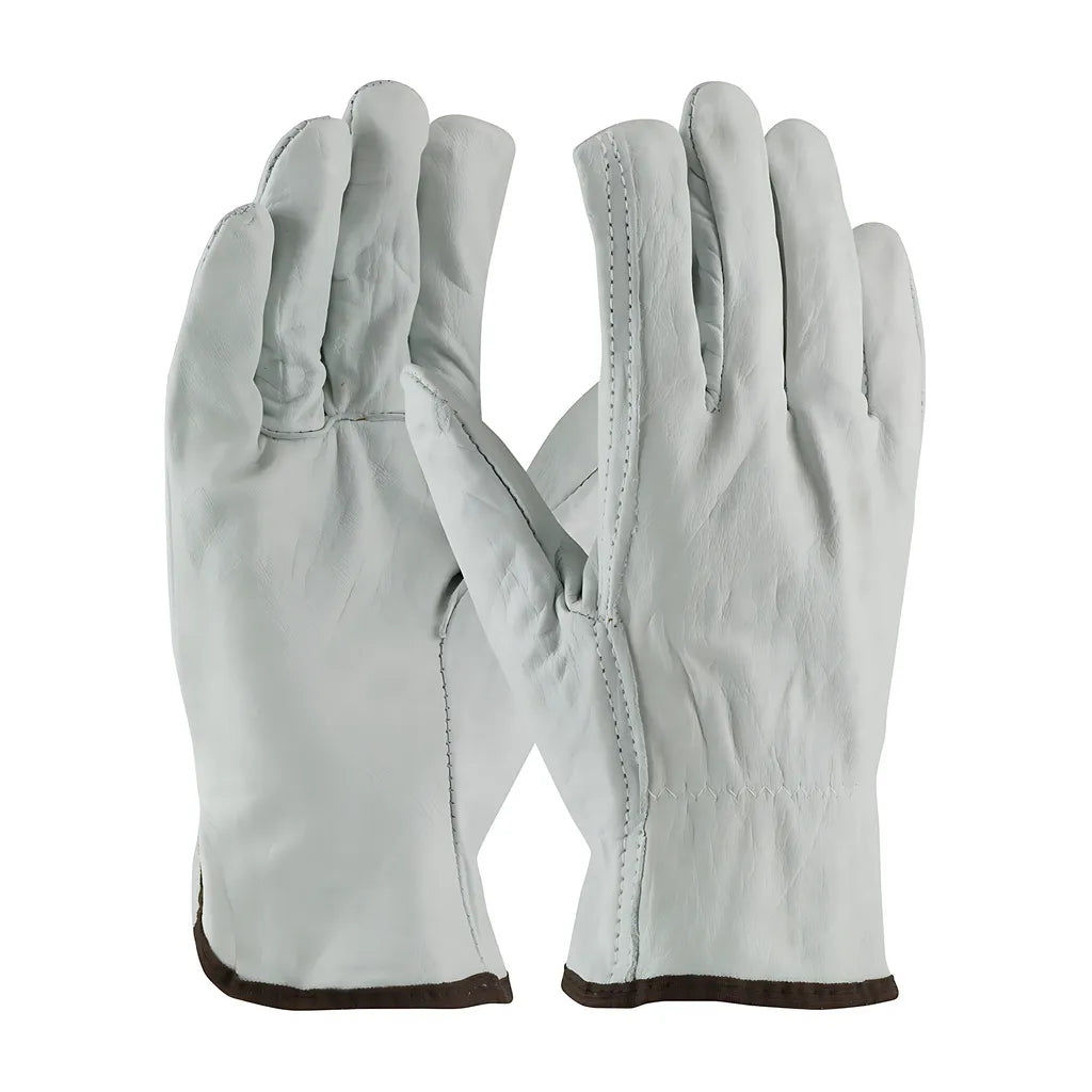 Pip 68-105/M Economy Grade Top Grain Cowhide Leather Drivers Glove - Straight Thumb 68-105M-20977