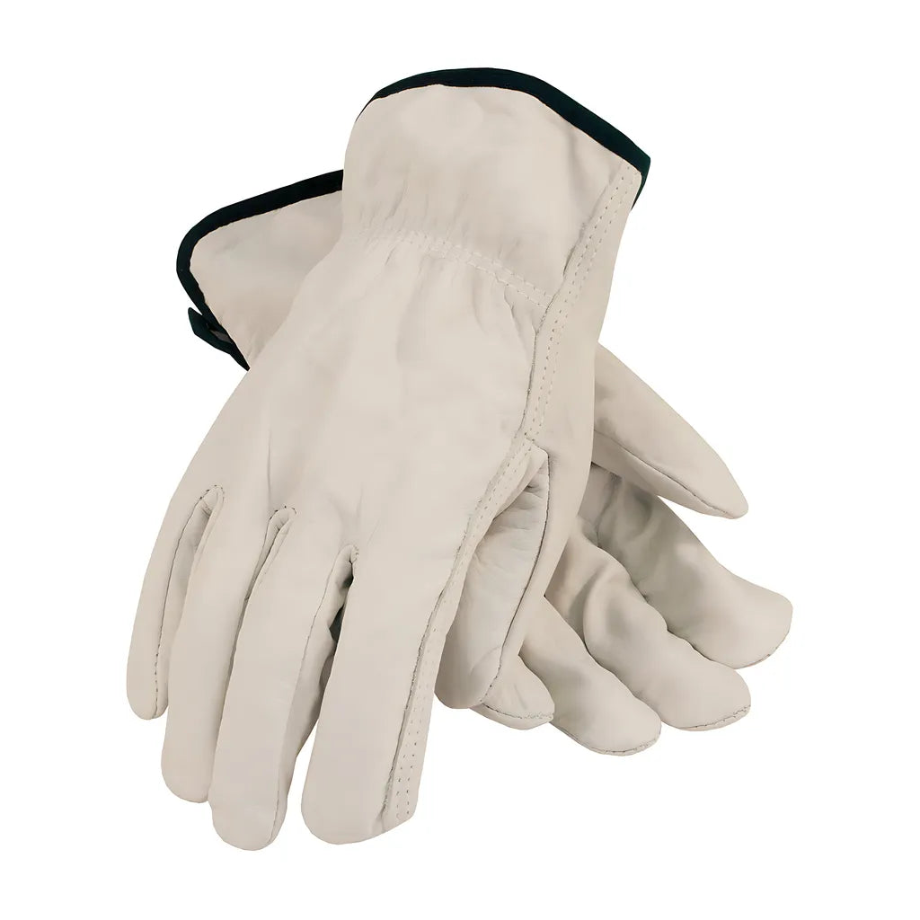 Pip 68-105/S Economy Grade Top Grain Cowhide Leather Drivers Glove - Straight Thumb 68-105S-20976