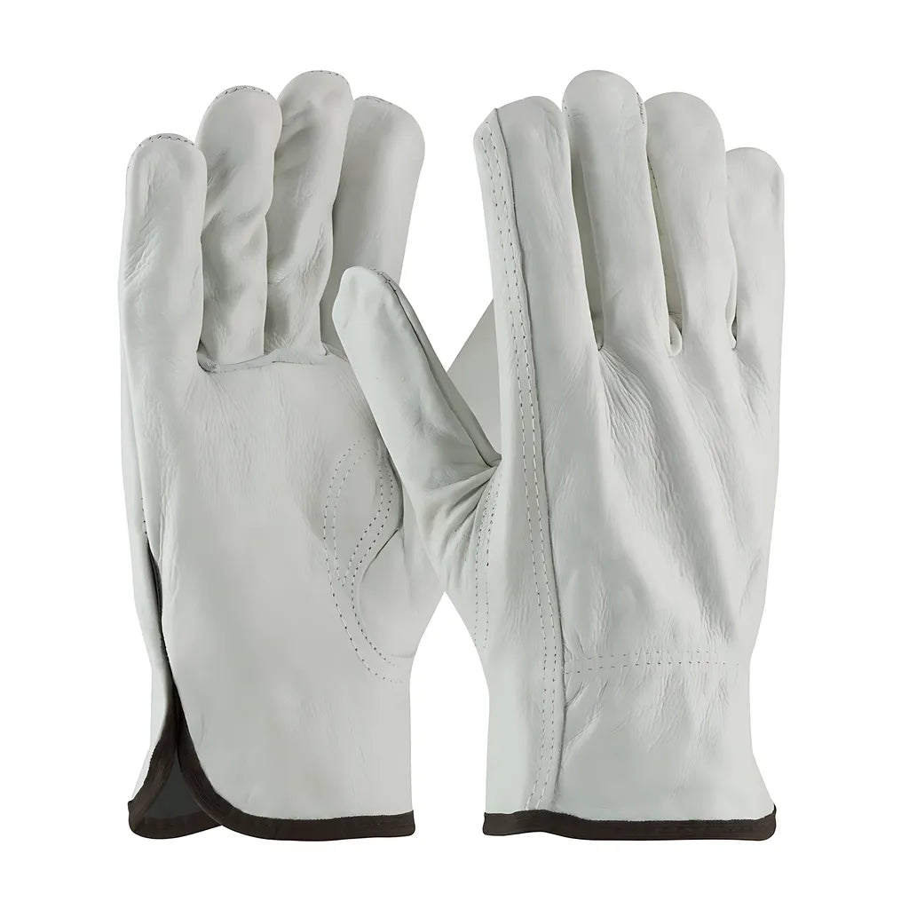 Pip 68-160/L Industry Grade Top Grain Cowhide Leather Drivers Glove - Keystone Thumb 68-160L-21004