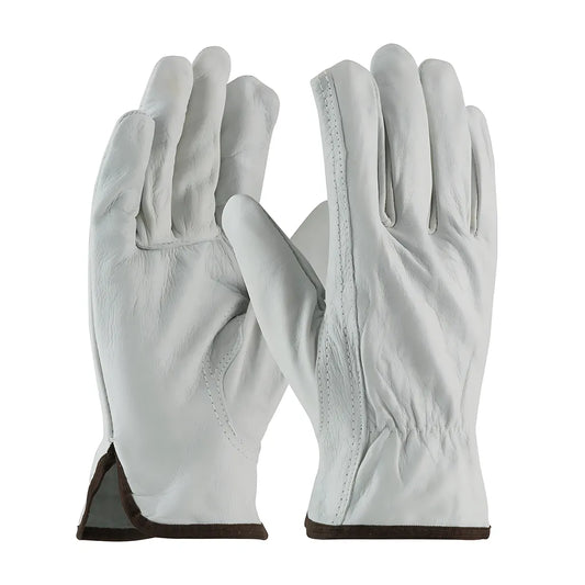 Pip 68-162/L Economy Grade Top Grain Cowhide Leather Drivers Glove - Keystone Thumb 68-162L-21027