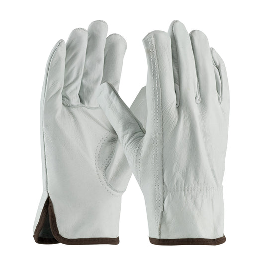 PIP 68-165/S Superior Grade Top Grain Cowhide Leather Drivers Glove - Keystone Thumb