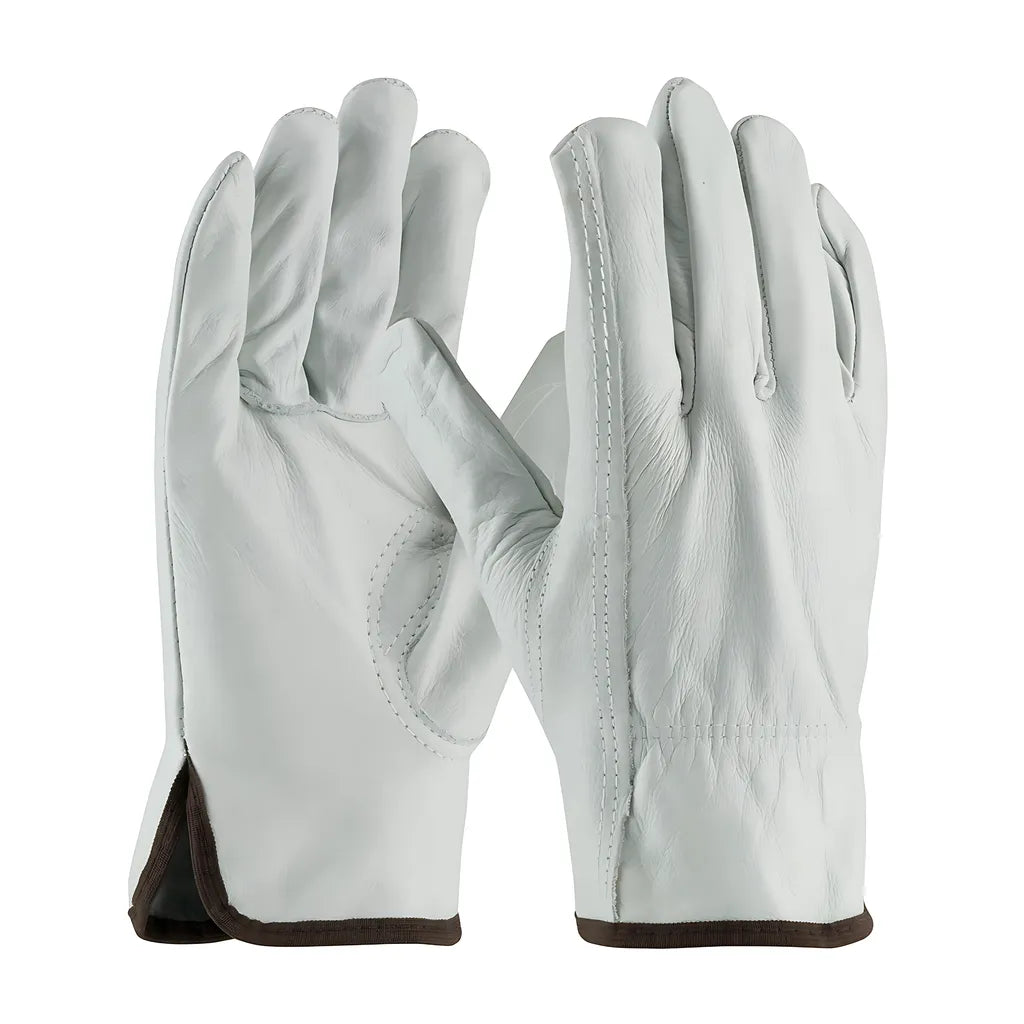 Pip 68-165/M Superior Grade Top Grain Cowhide Leather Drivers Glove - Keystone Thumb 68-165M-21054