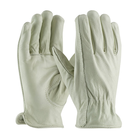 PIP 68-168/S Premium Grade Top Grain Cowhide Leather Drivers Glove - Keystone Thumb