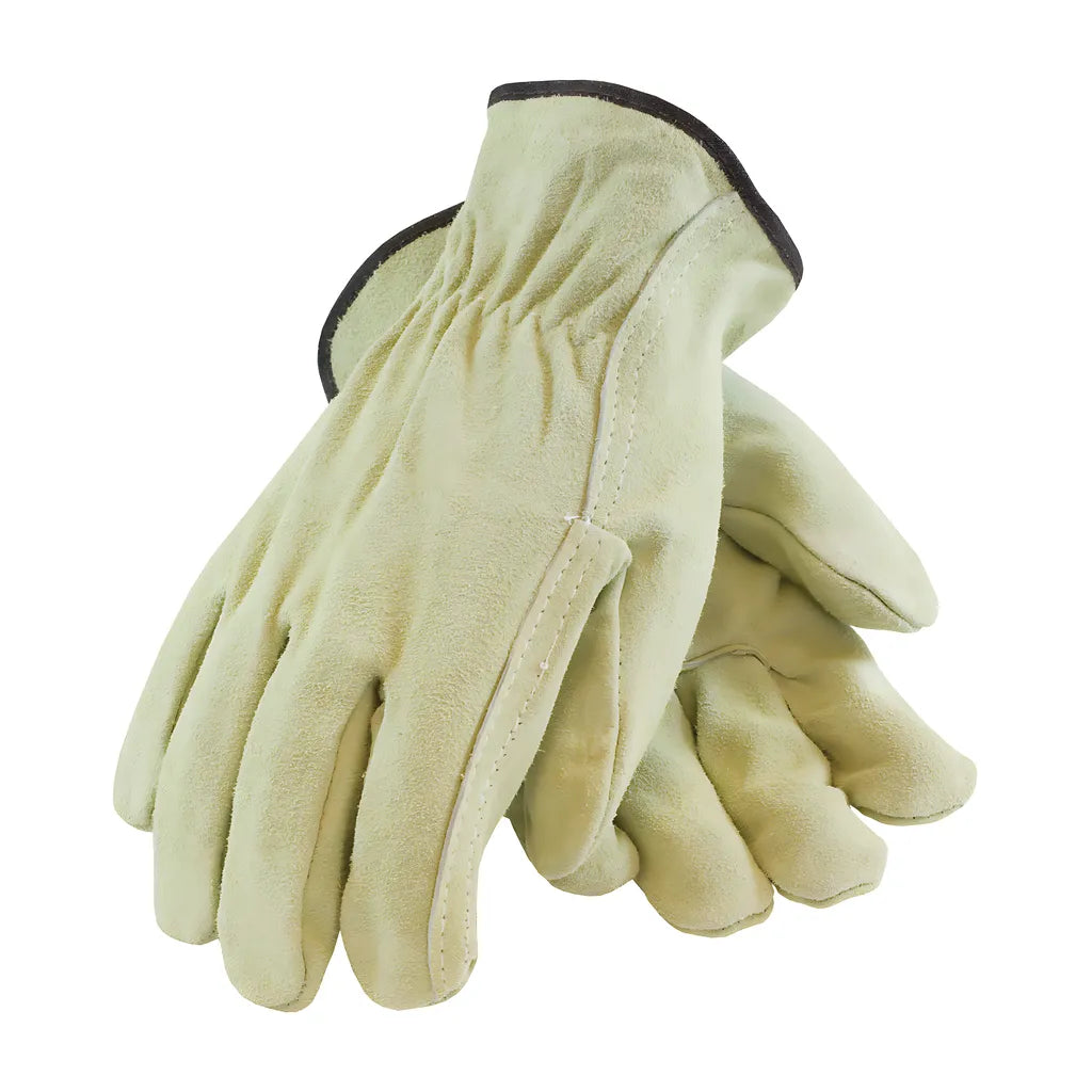 Pip 69-134/L Regular Grade Split Cowhide Leather Drivers Glove - Straight Thumb 69-134L-21076