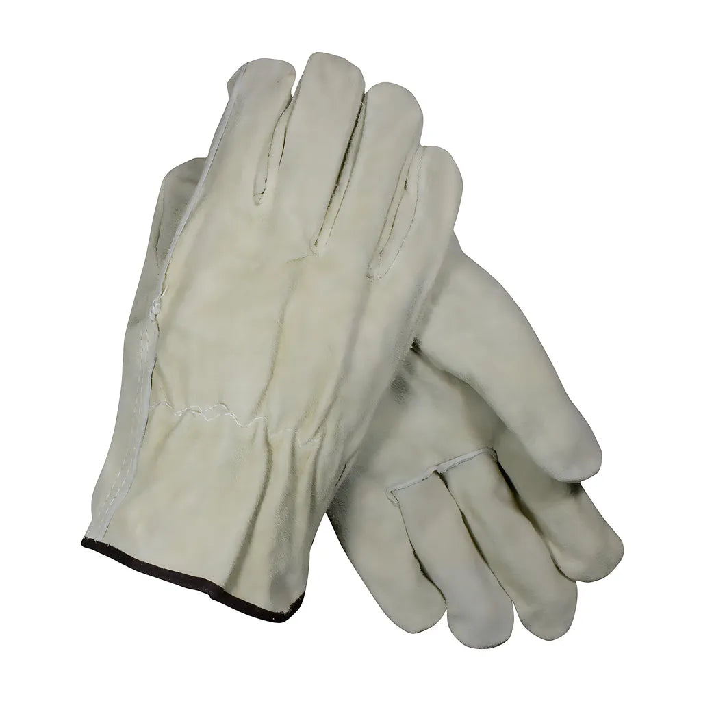 Pip 69-134/L Regular Grade Split Cowhide Leather Drivers Glove - Straight Thumb 69-134L-21077