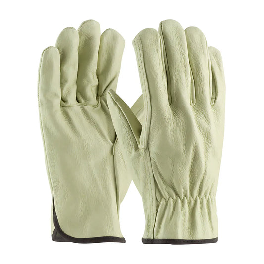 Pip 70-301/L Economy Grade Top Grain Pigskin Leather Drivers Glove - Straight Thumb 70-301L-21161