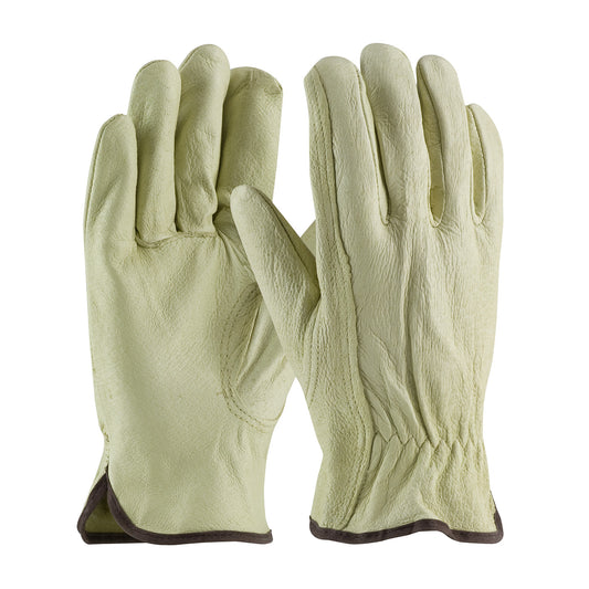 West Chester 994K/XL Regular Grade Top Grain Pigskin Leather Drivers Glove - Keystone Thumb