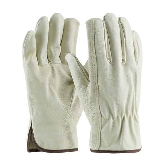PIP 70-368/L Premium Grade Top Grain Pigskin Leather Drivers Glove - Keystone Thumb