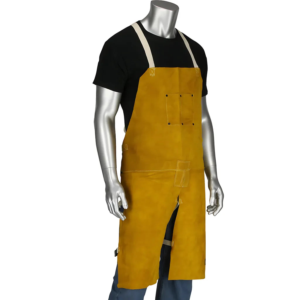 Ironcat 7011/36 Ironcat Leather Split Leg Welding Apron 701136-21130