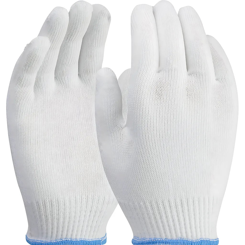 West Chester 713Snl Light Weight Seamless Knit Nylon Glove - White 713SNL-21433