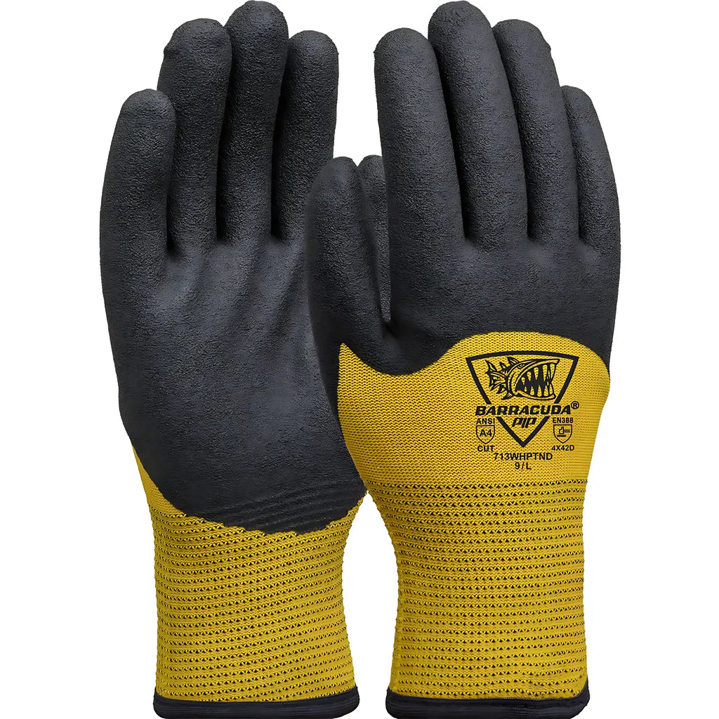 West Chester 713Whptnd/2Xl Seamless Knit Hppe/Nylon Glove With Acrylic Lining And Pvc Foam Grip On Palm, Fingers & Knuckles 713WHPTND2XL-21469