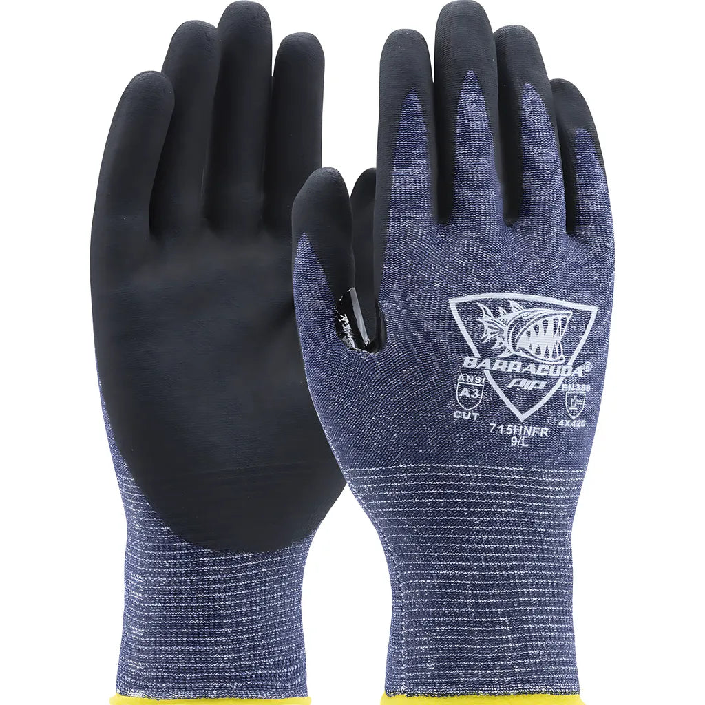 West Chester 715Hnfr/Xs Seamless Knit Polykor Blended Glove With Nitrile Coated Foam Grip On Palm & Fingers 715HNFRXS-21476