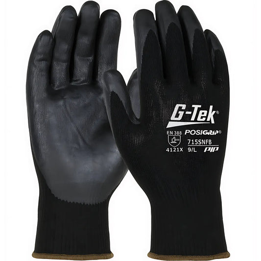 West Chester 715Snfb/S Economy Seamless Knit Nylon Glove With Nitrile Coated Foam Grip On Palm & Fingers 715SNFBS-21494