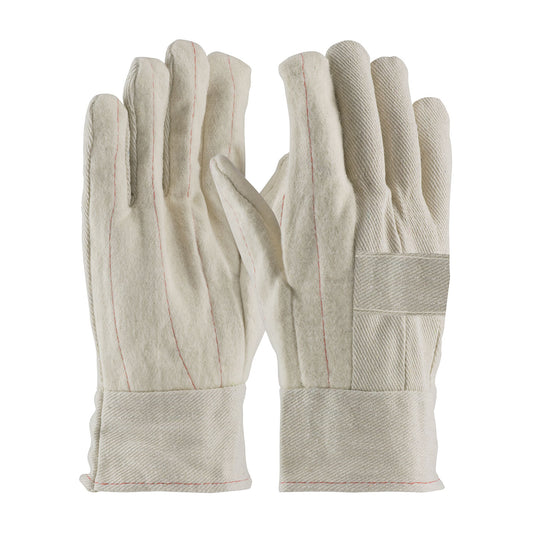 West Chester B03SI Extra Heavyweight Cotton Hot Mill Glove with Two-Layers of Polyester Lining - 30 oz