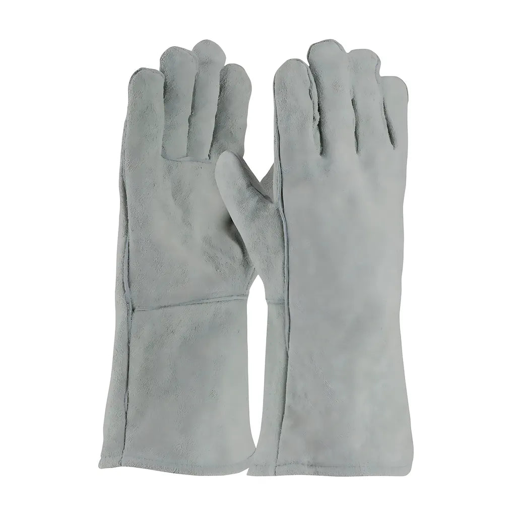 Pip 73-888 Regular Grade Split Cowhide  Leather Welder'S Glove With Cotton Lining 73-888-21635