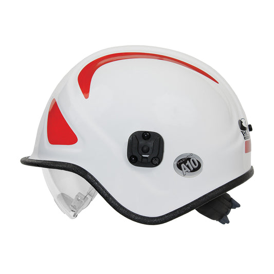 Pacific Helmets 813-3260 Ambulance & Paramedic Helmet with Retractable Eye Protector