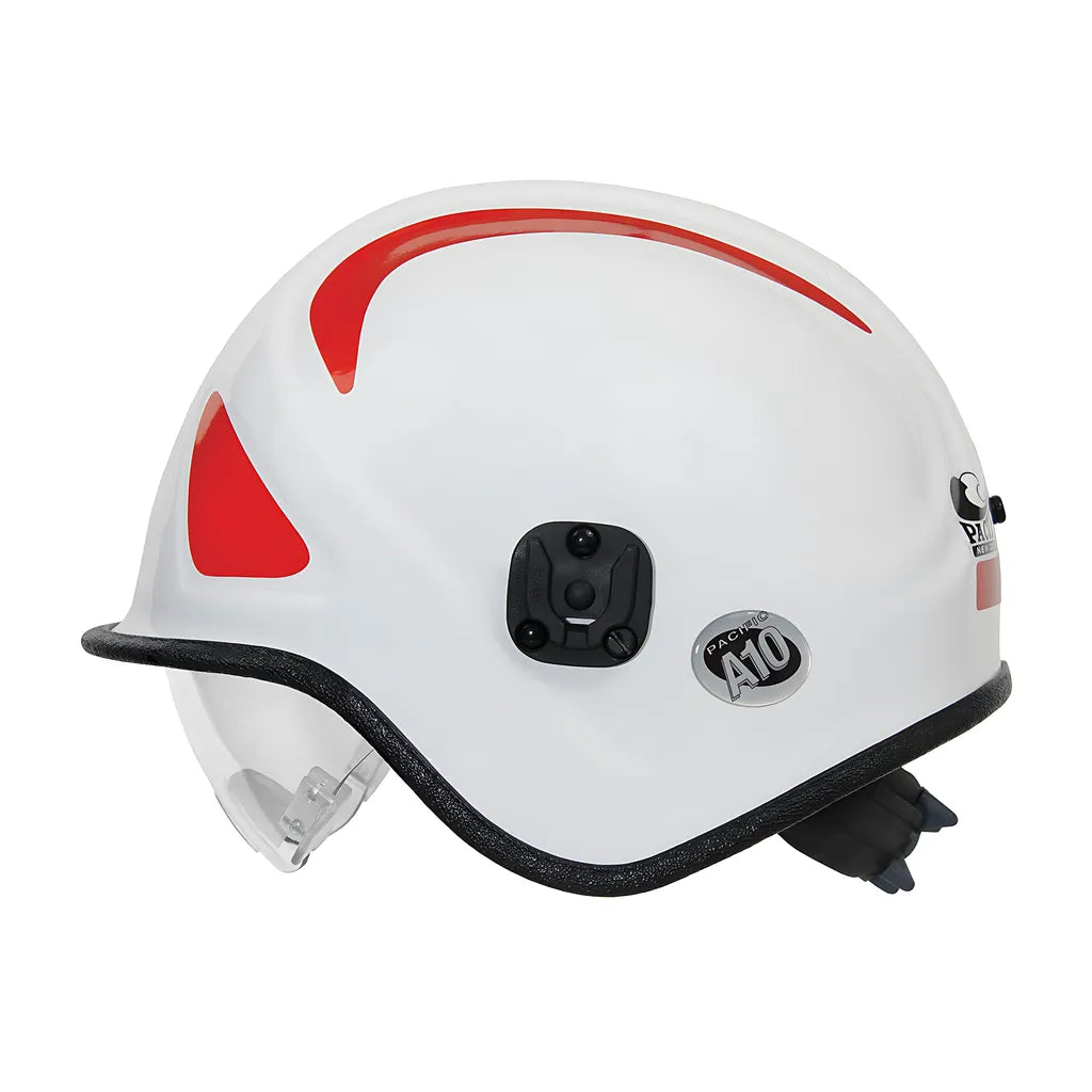 Pacific Helmets 813-3260 Ambulance & Paramedic Helmet With Retractable Eye Protector 813-3260-21807