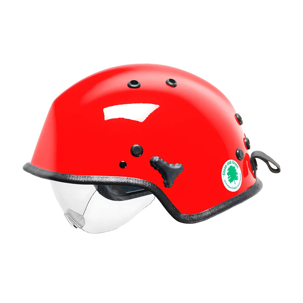 Pacific Helmets 818-3063 Water Rescue Helmet With Retractable Eye Protector 818-3063-21813