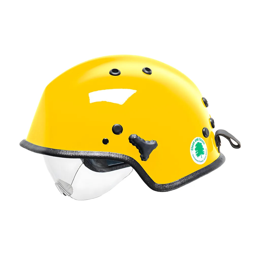 Pacific Helmets 818-3064 Water Rescue Helmet With Retractable Eye Protector 818-3064-21815