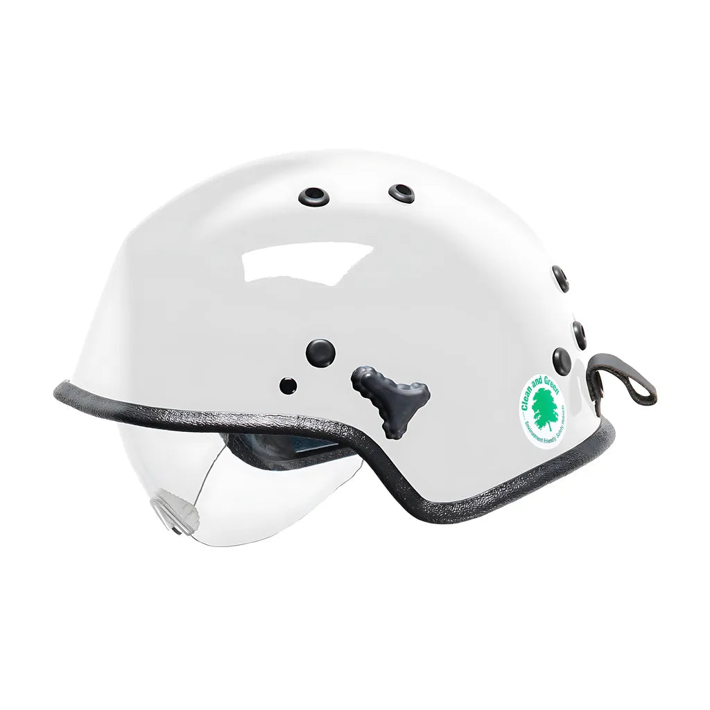 Pacific Helmets 818-3065 Water Rescue Helmet With Retractable Eye Protector 818-3065-21814