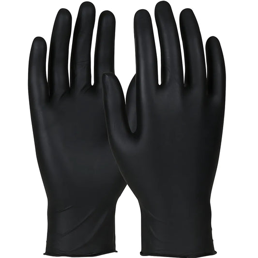 Qrp 84-501 Black Qualatrile Nf Nitrile Glove - Bagged 84-501-21857