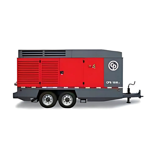 Chicago Cps 1800 Jd T4F (1800-1400 Cfm @ 100-200 Psi) Air Compressor Basic Tandem Axle Electric Brakes, Xc4004 Controller 8972422803-1504