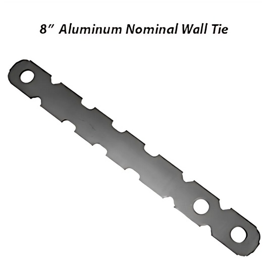 8" Nominal Wall Tie - 100 Ties To A Box. Use With Pins And Wedges To Connect The Forms. 8NOM-7