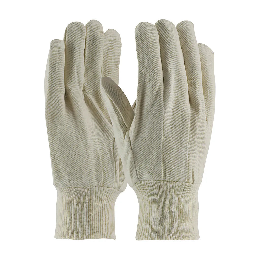 Pip 90-908I Economy Grade Cotton/Polyester Canvas Single Palm Glove - Knit Wrist 90-908I-22138