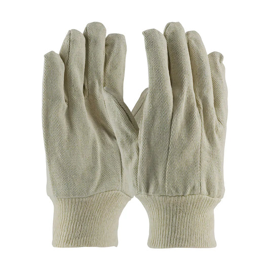 Pip 90-910I Economy Grade Cotton/Polyester Canvas Single Palm Glove - Knit Wrist 90-910I-22142