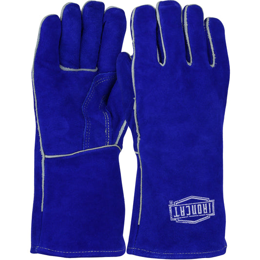 West Chester 9041/L Superior Grade Split Cowhide Leather Welder's Glove with Cotton/Foam Lining and DuPont Kevlar Stitching