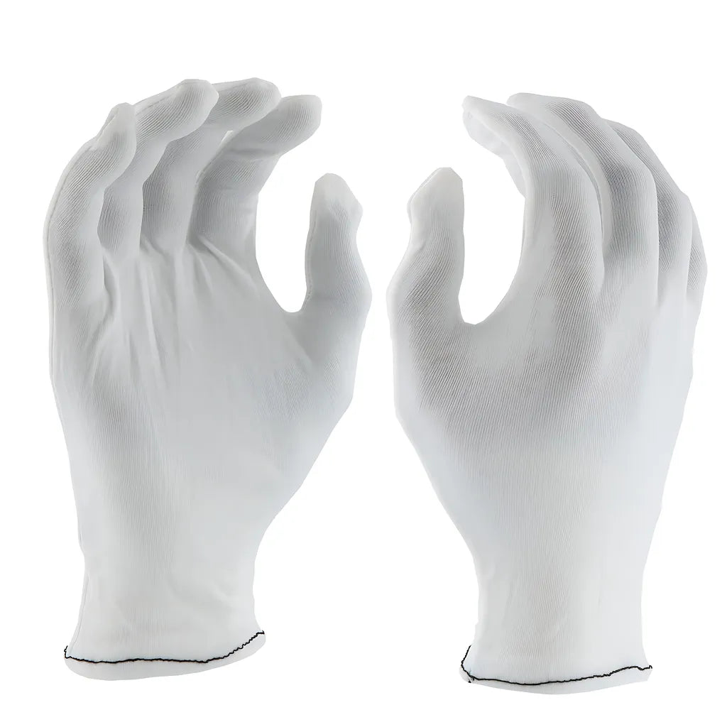 West Chester 906/M 70 Denier Tricot Inspection Glove With Rolled Hem Cuff 906M-22088