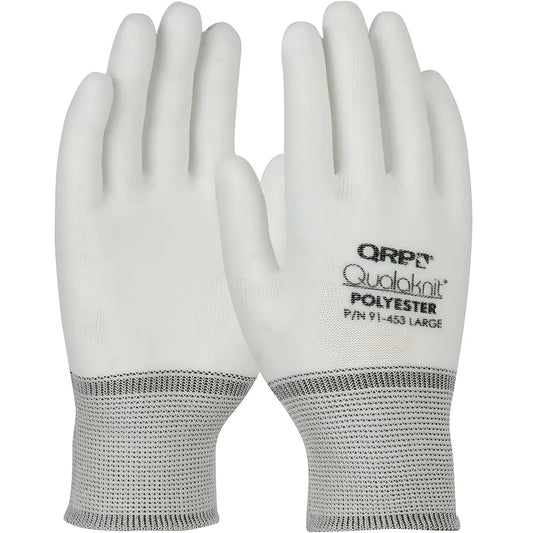 Qrp 91-452 Seamless Knit Stretch Polyester Clean Environment Glove 91-452-22524