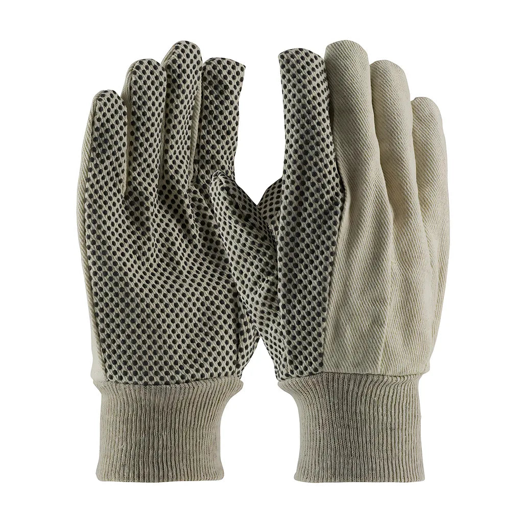 Pip 91-908Pdi Economy Grade Cotton Canvas Glove With Pvc Dotted Grip On Palm, Thumb And Index Finger - 8 Oz. 91-908PDI-22711