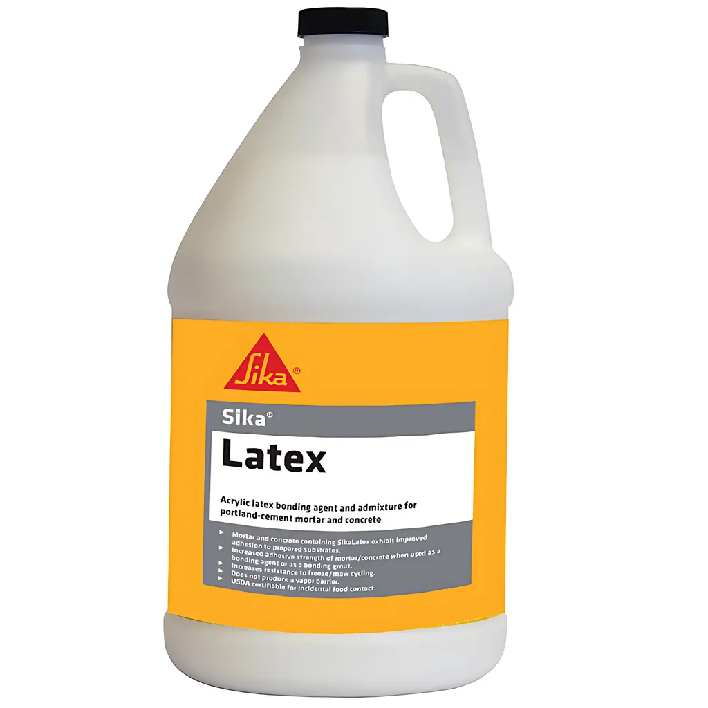 Sika Latex - Acrylic Latex Bonding Agent And Admixture For Portland Cement Mortar And Concrete