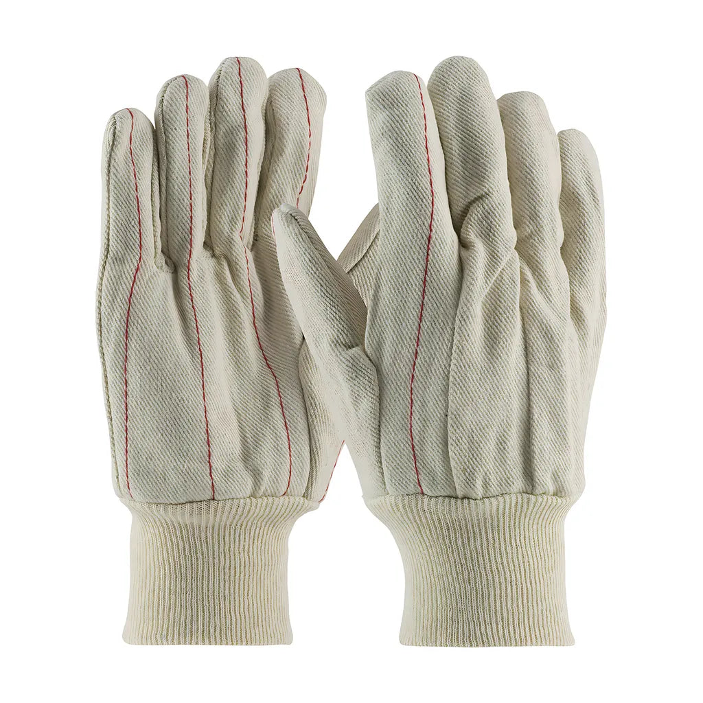 Pip 92-918 Cotton Canvas Double Palm Glove With Nap-In Finish - Knit Wrist 92-918-22718