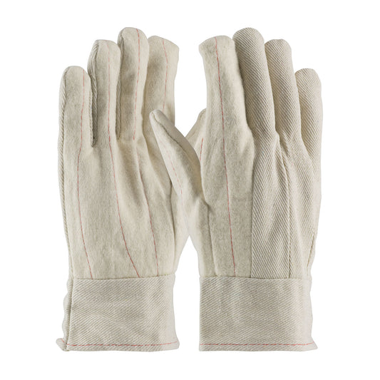 PIP 92-918BTO Cotton Canvas Double Palm Glove with Nap-Out Finish - Band Top