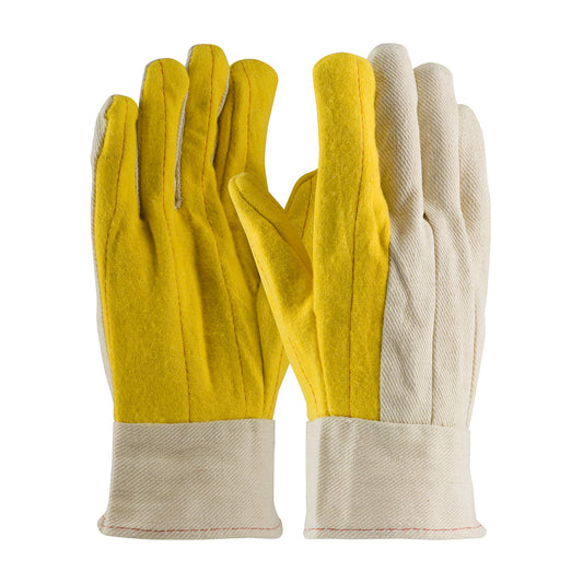 West Chester M18BT Regular Grade Chore Glove with Double Layer Palm, Canvas Back and Nap-Out Finish - Band Top