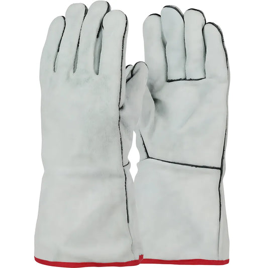 West Chester 930Lho Economy Grade Split Cowhide Leather Welder'S Glove With Cotton Lining - Left Hand Only 930LHO-22725