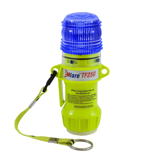 E-Flare 939-Tf250-B-Asy 6" Safety & Emergency Beacon With Steady-On Worklight And Magnetic Base - Flashing Blue 939-TF250-B-ASY-22757